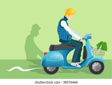 youth riding