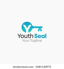 Youth Seal Logo Vector Template Design. Good for Business, Start up, Agency, and Organization