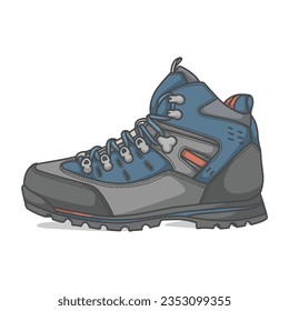 youth sneakers, icon design, and can be used for product illustration