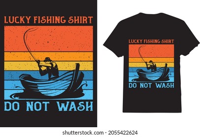 Youth This is My Lucky Fishing items Do Not Wash T-Shirt