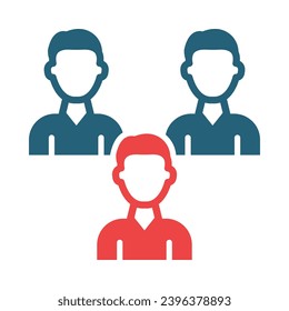 Youth Vector Glyph Two Color Icons For Personal And Commercial Use.
