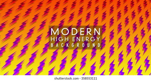 Youthful, energetic, Lightning Bolt background.