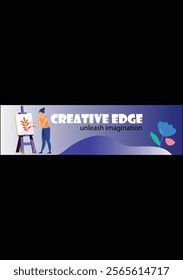 Youtube creative illustration for creators