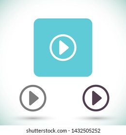  youtube  icon vector eps 10 , Lorem ipsum Flat design