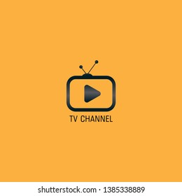 Youtube, Instagram TV Channel Logo Design Template