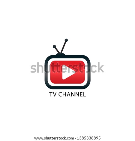 Youtube, Instagram TV Channel Logo Design Template