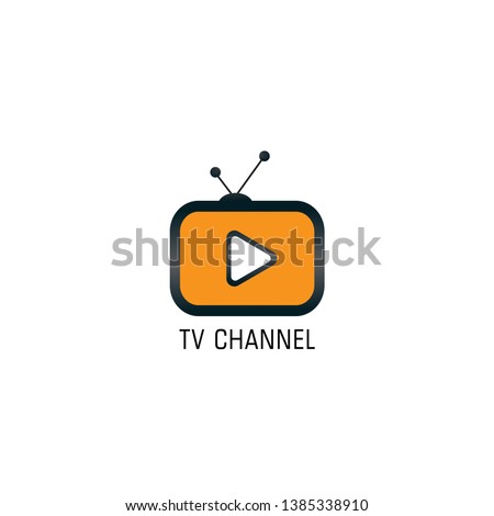 Youtube, Instagram TV Channel Logo Design Template