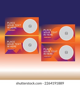 YOUTUBE THUMBNAIL BANNER BACKGROUND ABSTRACT FOR YOUR BUSINESS OR CHANEL