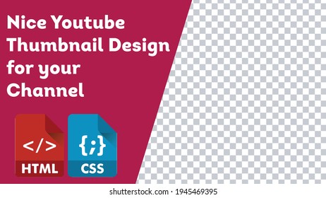 Youtube Thumbnail Design for your Channel