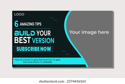 youtube video thumbnail or web banner template for business video
    
    video cover
   video thumbnail
   thumbnail template
   youtube art
   thumbnail
   channel art
  channel banner
  youtube co