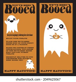 You've Been Booed, Halloween Game, Ghosts, Pumpkin, Happy Haunting