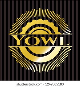 Yowl gold emblem