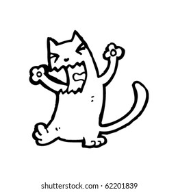 dibujos animados de gatos amarillentos