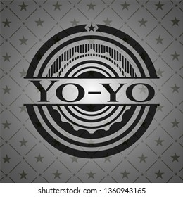 Yo-yo black emblem