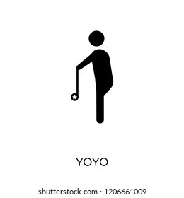 Yoyo icon. Yoyo symbol design from Activity and Hobbies collection. Simple element vector illustration on white background.