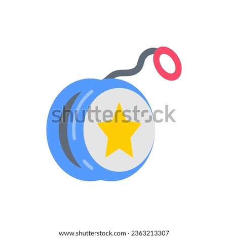 Yoyo icon in vector. Illustration