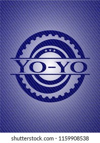 Yo-yo jean background
