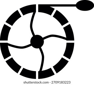 Yoyo Nuevo Vector de diseño de iconos creativos