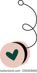 YoYo Toy Icon Vector Illustration