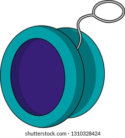 Yo-yo toy vector