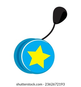 Yoyo toy vector design, Icon and graphic design