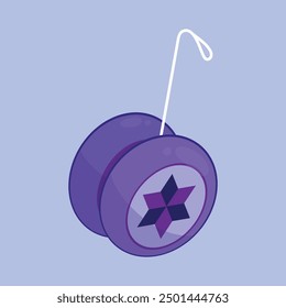 Yoyo Toy vector icon. Yoyo game toy illustration. yoyo fun game. yoyo  toy