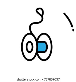 yoyo vector icon