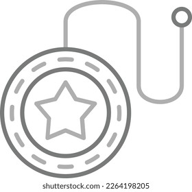 Icono vector Yoyo. Se puede usar para imprimir, móviles y aplicaciones web.