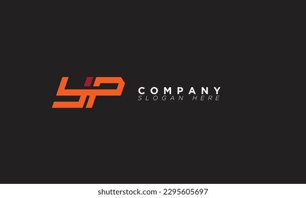 YP Alphabet Buchstaben Initial Monogram Logo PY, Y und P