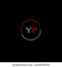 YP Creative moderne Buchstaben Logo Design Vorlage