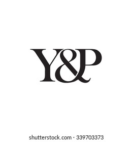 Y&P Initial logo. Ampersand monogram logo