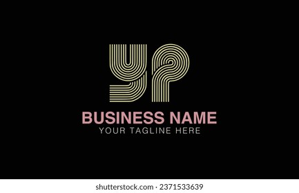 YP initial logo | initial based abstract modern minimal creative logo, vector template image. luxury logotype , real estate homie . typography . initials 