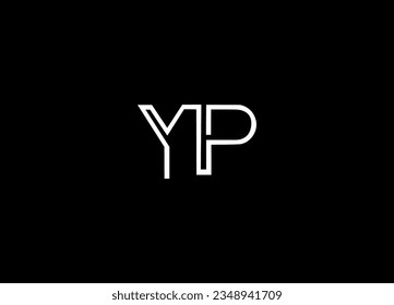 YP Letter logo design and minimalist logo