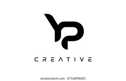 YP Letter Monogram Logo for Modern Creative Brand Identity