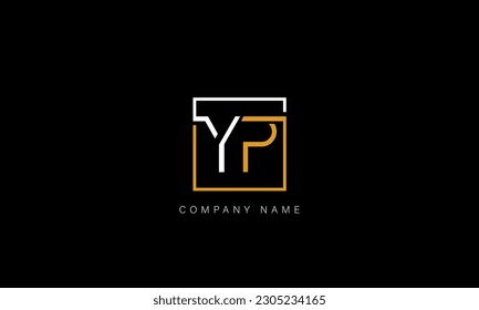 YP, PY, Abstract Letters Logo Monogram