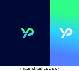 YP, PY Letter Logo Vector Template Abstract Monogram Symbol . Usable for Business sport, technology, fashion, digital And future creative logo