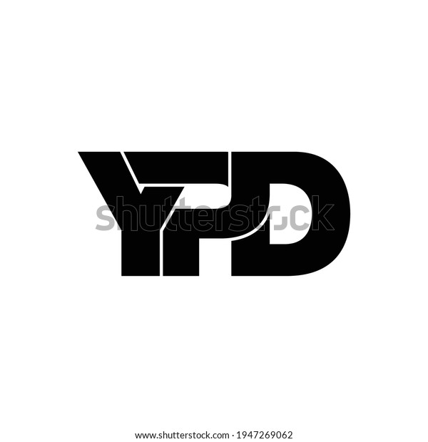 Ypd Letter Monogram Logo Design Vector Stock Vector (Royalty Free ...
