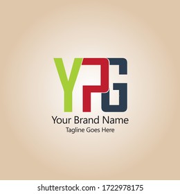 YPG vector logo design, YPG Creative logo design