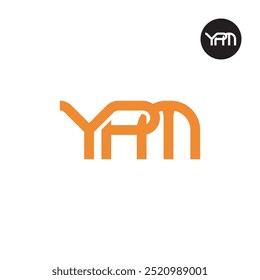 YPM Logo Letter Monogram Design