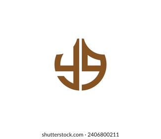 YQ Logo design vector template