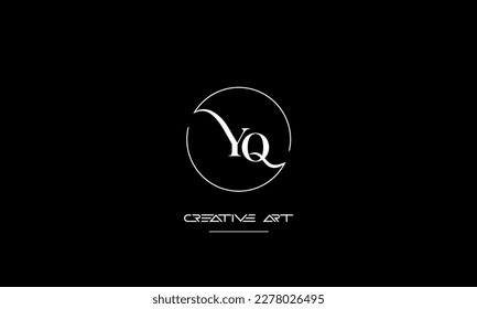 YQ, QY, Y, Q abstract letters logo monogram