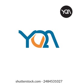 YQA Logo Letter Monogram Design