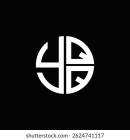 YQQ logo YQQ icon YQQ vector YQQ monogram   Unique modern flat abstract logo design.
