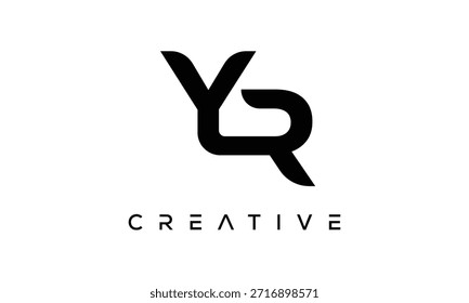 YR Letter Monogram Logo for Modern Creative Brand Identity