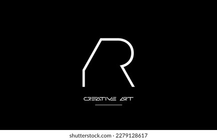 YR, RY, Y, R abstract letters logo monogram