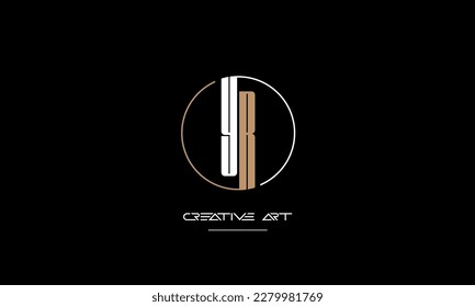 YR, RY, Y, R abstract letters logo monogram
