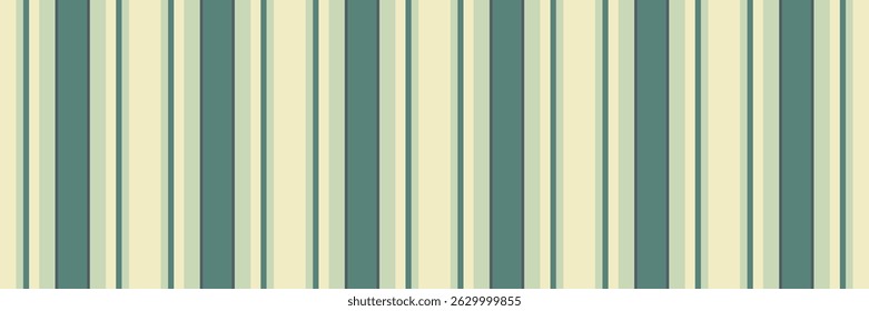 Yrand Textil Streifen Textur, Yard Stoff Muster Linien. Bentle nahtlose Vektor vertikalen Hintergrund in Licht und Teal Farben Palette.