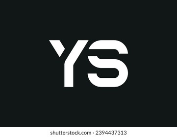 YS letter logo desigen and initial logo desigen