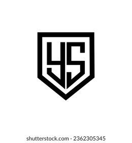 YS Letter Logo Design, Inspiration for a Unique Identity. Modern Elegance and Creative Design. Watermark Your Success with the Striking this Logo.