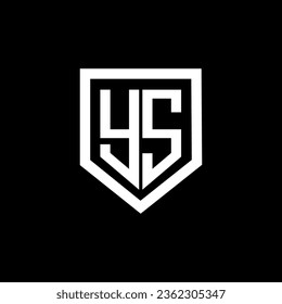 YS Letter Logo Design, Inspiration for a Unique Identity. Modern Elegance and Creative Design. Watermark Your Success with the Striking this Logo.